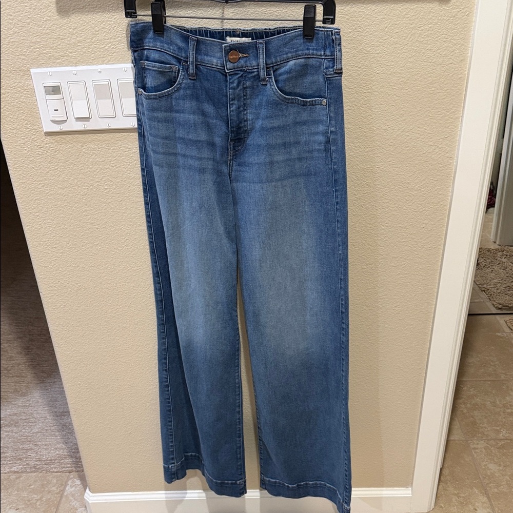 Women's Blue Flare & Wide Leg Jeans